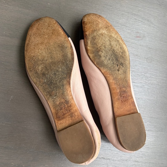 Tory Burch Chelsea Leather Cap Toe ballet flats - Picture 9 of 9